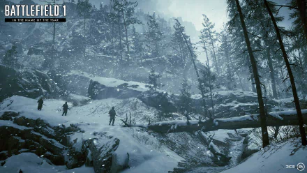 World War I winter video game Battlefield 1 HD Desktop Wallpaper | Background Image