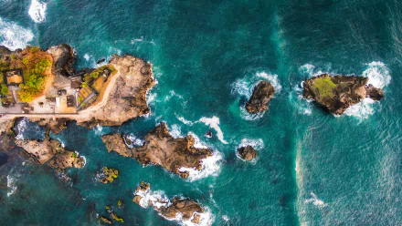water sea Indonesia Bali aerial nature island HD Desktop Wallpaper | Background Image