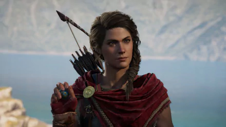 Kassandra (Assassin's Creed) video game Assassin's Creed Odyssey HD Desktop Wallpaper | Background Image