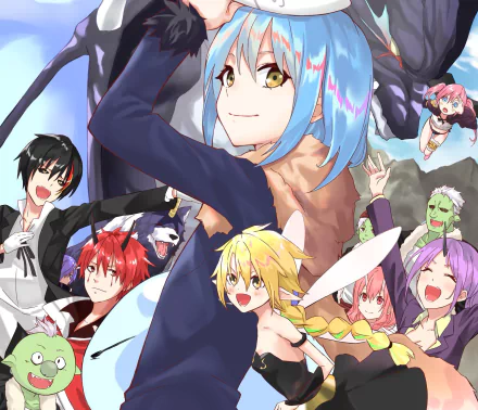 Gobta (That Time I Got Reincarnated as a Slime) Diablo (That Time I Got Reincarnated as a Slime) Ranga (That Time I Got Reincarnated as a Slime) Benimaru (That Time I Got Reincarnated as a Slime) Rimuru Tempest Veldora Tempest Milim Nava Shion (That Time I Got Reincarnated as a Slime) Shuna (That Time I Got Reincarnated as a Slime) Rigur (That Time I Got Reincarnated as a Slime) Ramiris (Tensei shitara Slime Datta Ken) Rigurdo (That Time I Got Reincarnated as a Slime) Anime That Time I Got Reincarnated as a Slime HD Desktop Wallpaper | Background Image