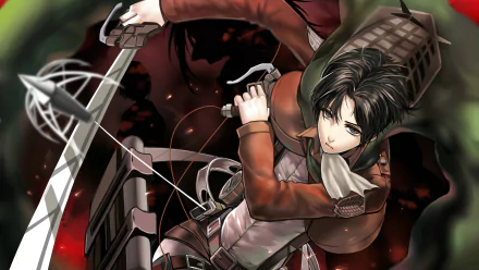 Levi Ackerman Anime Attack on Titan HD Desktop Wallpaper | Background Image