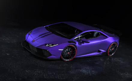 purple car supercar car Lamborghini vehicle Lamborghini Huracan HD Desktop Wallpaper | Background Image