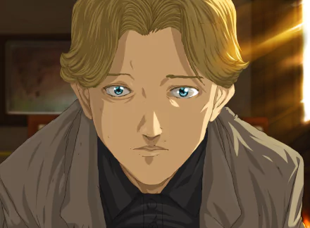 Johan Liebert Anime Monster (2004) HD Desktop Wallpaper | Background Image