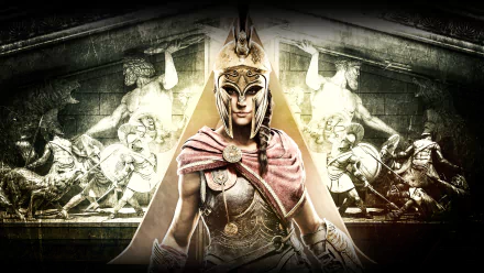 Kassandra (Assassin's Creed) video game Assassin's Creed Odyssey HD Desktop Wallpaper | Background Image