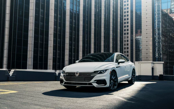 compact car white car car Volkswagen vehicle Volkswagen Arteon HD Desktop Wallpaper | Background Image