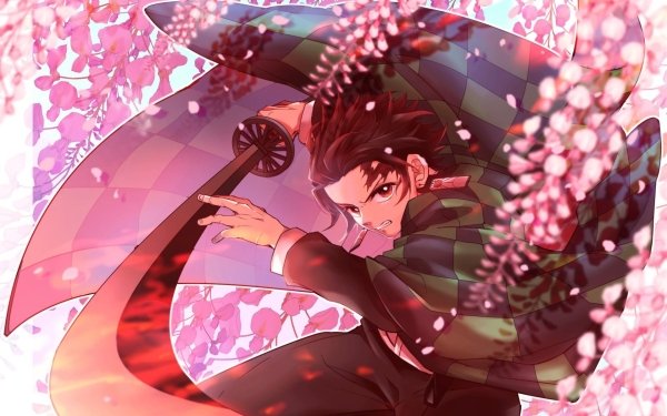 Anime Demon Slayer: Kimetsu no Yaiba Demon Slayer Tanjiro Kamado HD Wallpaper | Background Image