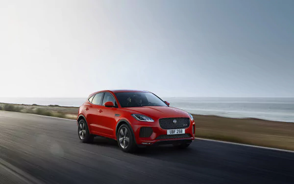 SUV car Jaguar (Car) vehicle Jaguar E-Pace HD Desktop Wallpaper | Background Image