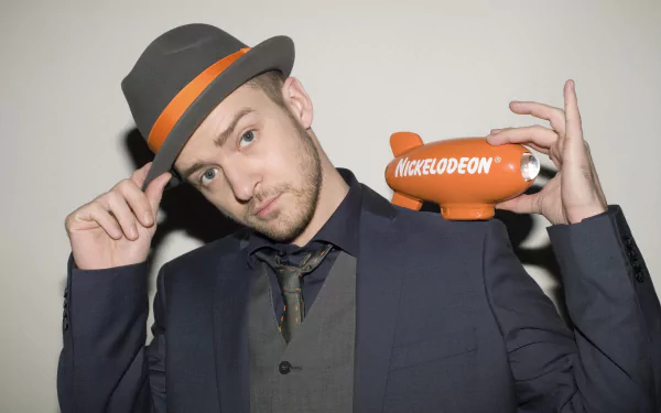 singer American blue eyes suit Nickelodeon hat music Justin Timberlake HD Desktop Wallpaper | Background Image