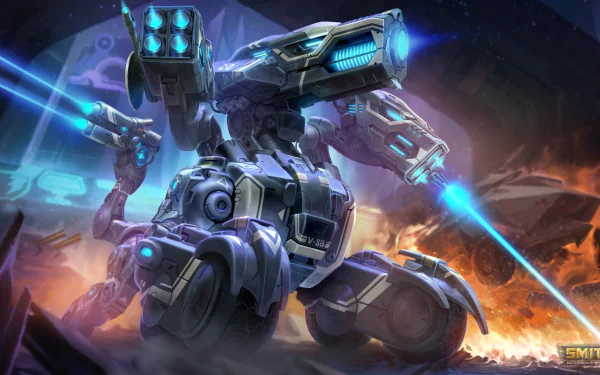 Cerberus (Smite) video game Smite HD Desktop Wallpaper | Background Image