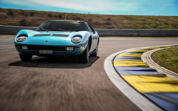 supercar car Lamborghini vehicle Lamborghini Miura HD Desktop Wallpaper | Background Image