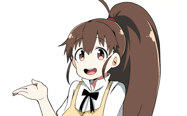 Popura Taneshima Anime Working!! HD Desktop Wallpaper | Background Image