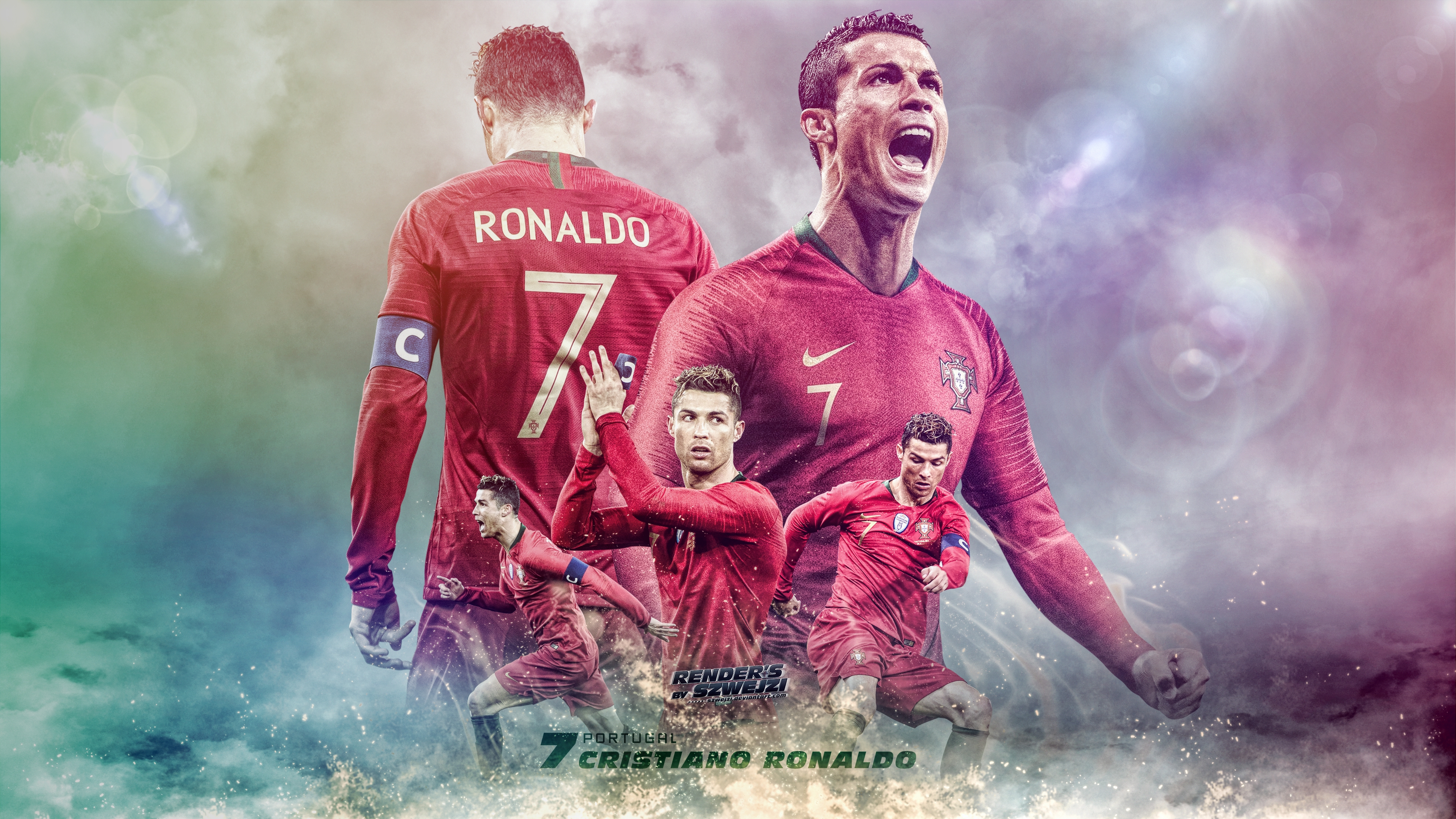 Cristiano Ronaldo 4k Ultra Hd Wallpaper Hintergrund 3840x2160