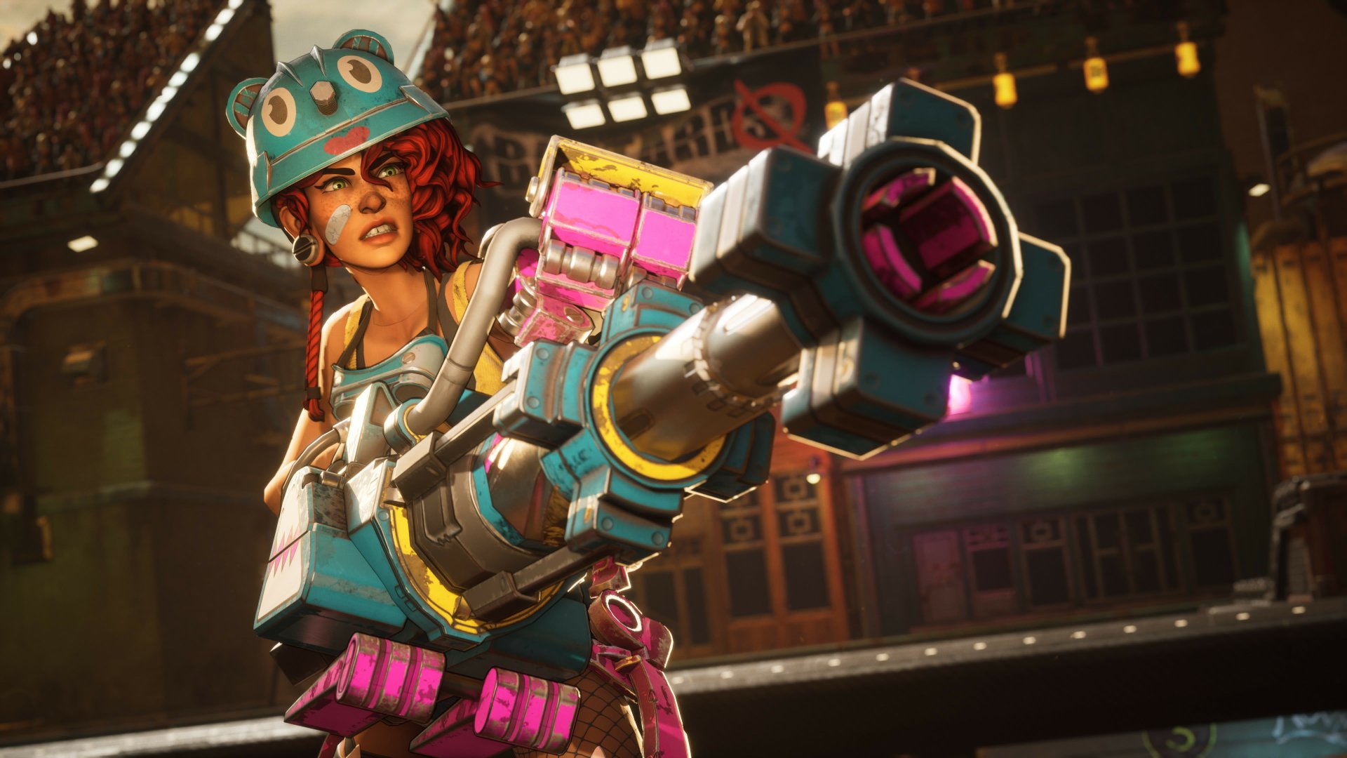 Download Video Game Bleeding Edge 4k Ultra HD Wallpaper