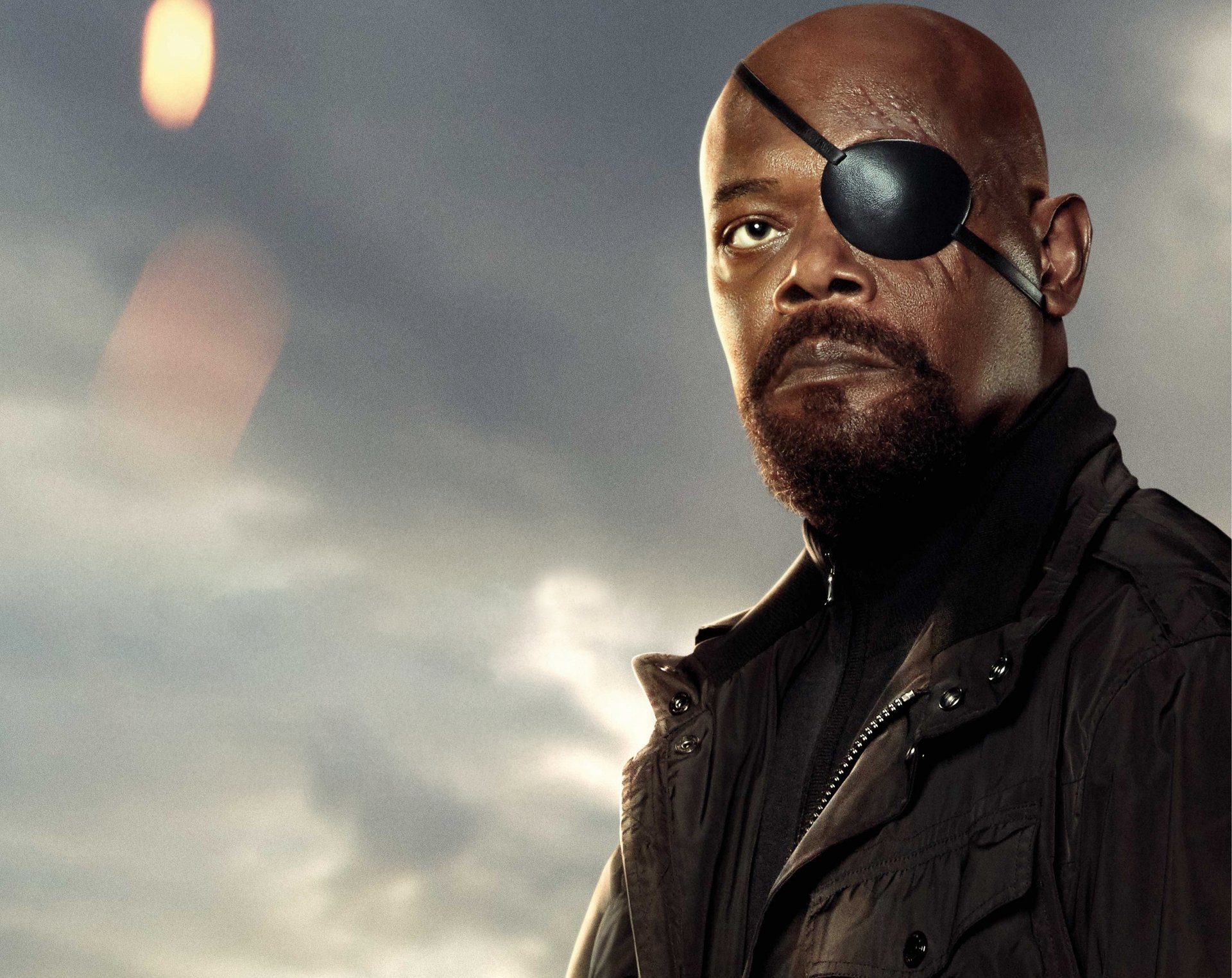 Download Eye Patch Nick Fury Samuel L. Jackson Movie Spider-Man: Far From Home 4k Ultra HD Wallpaper