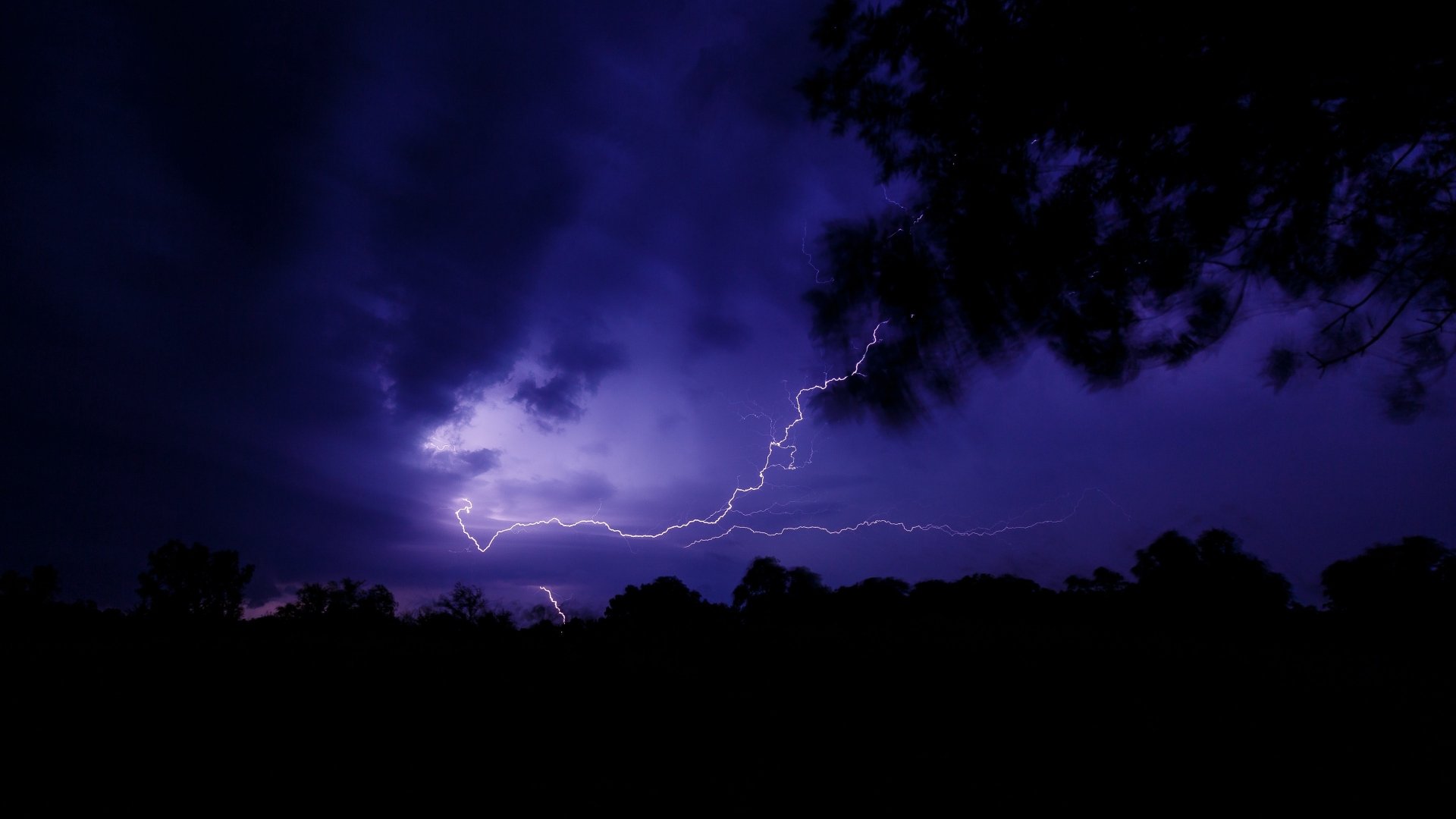 Download Cloud Sky Night Photography Lightning K Ultra Hd Wallpaper