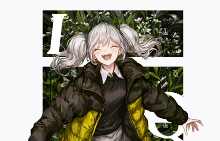 grey hair Anime Original HD Desktop Wallpaper | Background Image
