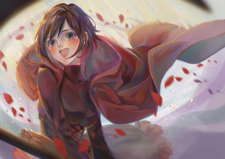 Ruby Rose (RWBY) Anime RWBY HD Desktop Wallpaper | Background Image