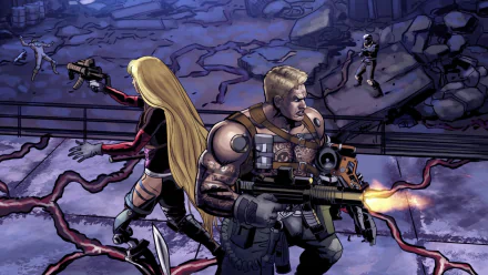 video game Contra: Rogue Corps HD Desktop Wallpaper | Background Image