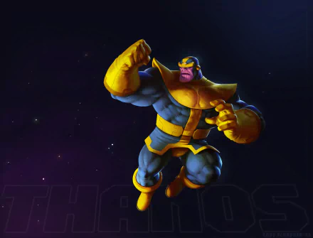 Comic Thanos HD Desktop Wallpaper | Background Image