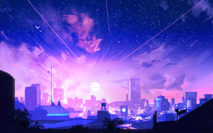 artistic city HD Desktop Wallpaper | Background Image