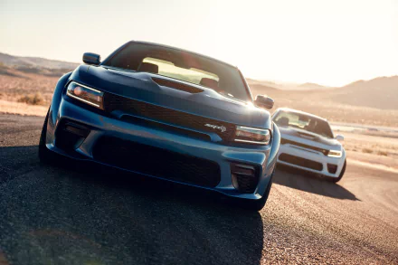 white car muscle car car Dodge Dodge Charger Dodge Charger SRT Hellcat vehicle Dodge Charger SRT HD Desktop Wallpaper | Background Image