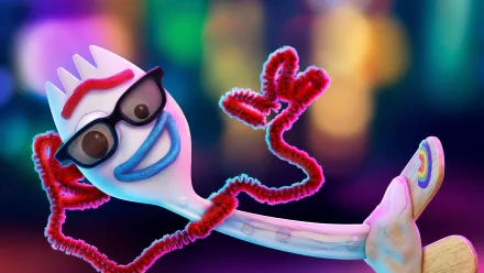 Forky (Toy Story) movie Toy Story 4 HD Desktop Wallpaper | Background Image