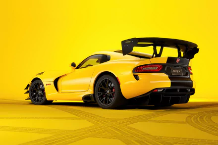 yellow car car Dodge Viper Dodge vehicle Dodge Viper SRT HD Desktop Wallpaper | Background Image