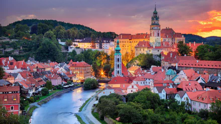  Český Krumlov in Czech Republic