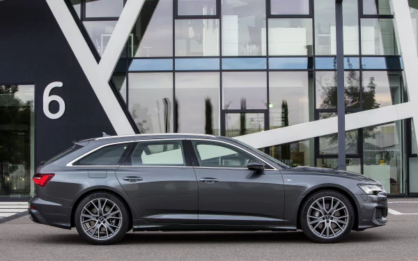 silver car car Audi vehicle Audi A6 Avant HD Desktop Wallpaper | Background Image