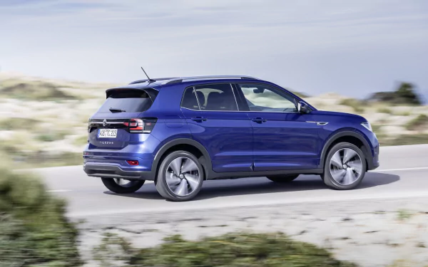 SUV car Volkswagen vehicle Volkswagen T-Cross HD Desktop Wallpaper | Background Image