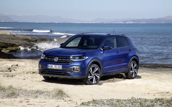 SUV car Volkswagen vehicle Volkswagen T-Cross HD Desktop Wallpaper | Background Image