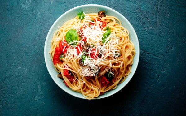 Food Spaghetti Pasta Meal HD Wallpaper | Background Image