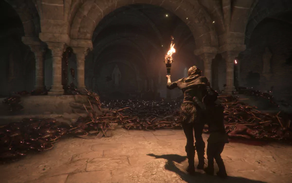 rat Amicia de Rune video game A Plague Tale: innocence HD Desktop Wallpaper | Background Image