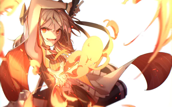 Ifrit (Arknights) video game Arknights HD Desktop Wallpaper | Background Image