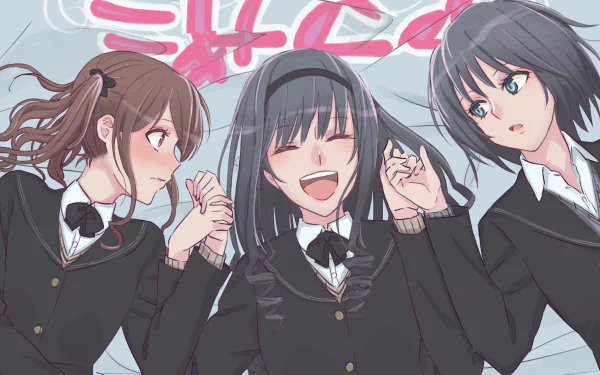 Sae Nakata Ai Nanasaki Haruka Morishima Anime Amagami HD Desktop Wallpaper | Background Image