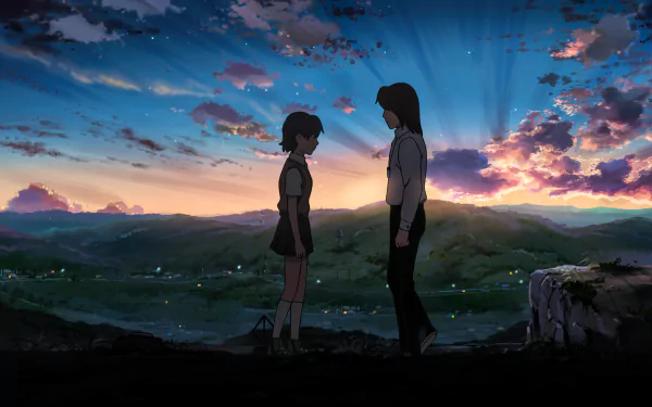 Anime Children Who Chase Lost Voices HD Desktop Wallpaper | Background Image