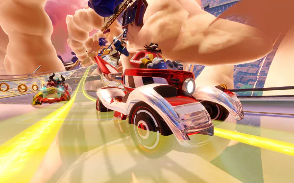 video game Team Sonic Racing HD Desktop Wallpaper | Background Image