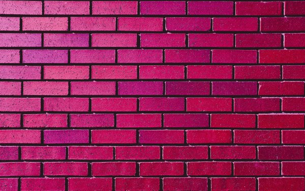 Man Made Wall Brick Pink HD Wallpaper | Background Image