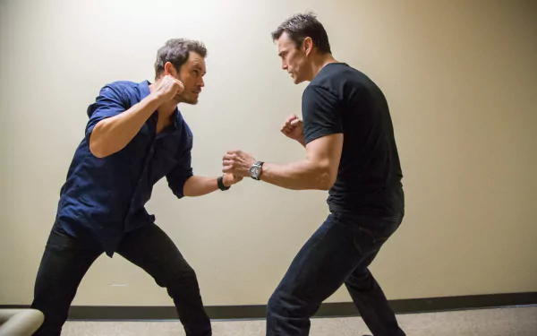 Daniel Bernhardt Mark-Paul Gosselaar movie Precious Cargo HD Desktop Wallpaper | Background Image