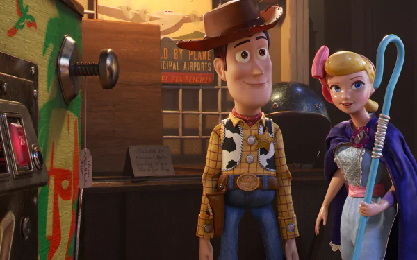 Bo Peep Woody (Toy Story) movie Toy Story 4 HD Desktop Wallpaper | Background Image