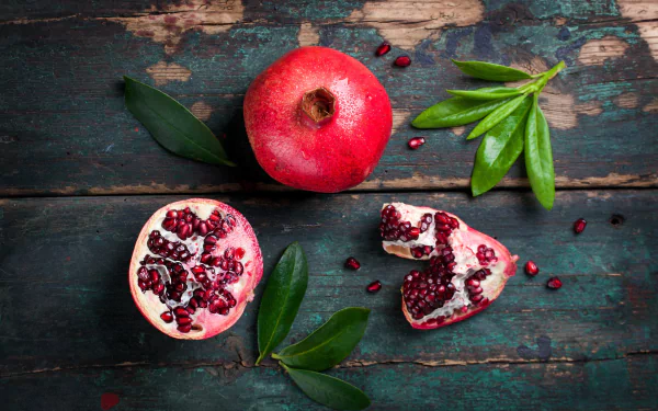 fruit food pomegranate HD Desktop Wallpaper | Background Image