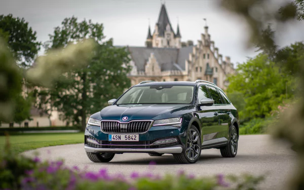 car Skoda vehicle Skoda Superb Scout HD Desktop Wallpaper | Background Image