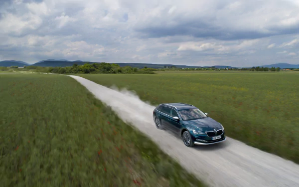 car Skoda vehicle Skoda Superb Scout HD Desktop Wallpaper | Background Image