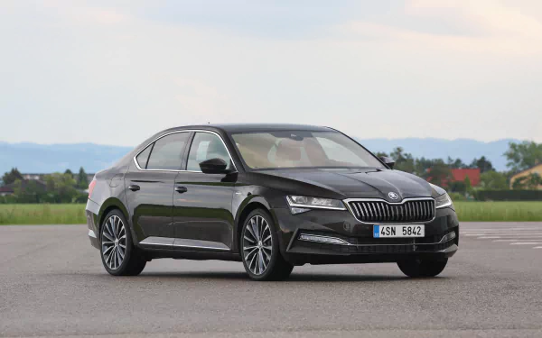 silver car car Skoda vehicle Skoda Superb HD Desktop Wallpaper | Background Image