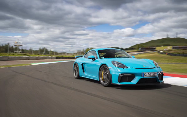 car Porsche Cayman Porsche vehicle Porsche Cayman GT4 HD Desktop Wallpaper | Background Image