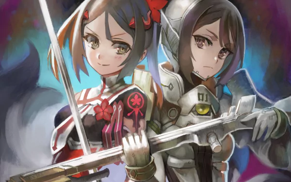 Kusunoki Mebuki Miyoshi Karin Anime Yuki Yuna is a Hero HD Desktop Wallpaper | Background Image