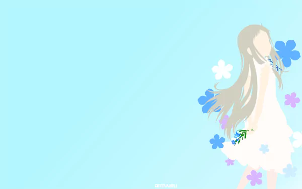 Meiko Honma Anime Anohana HD Desktop Wallpaper | Background Image