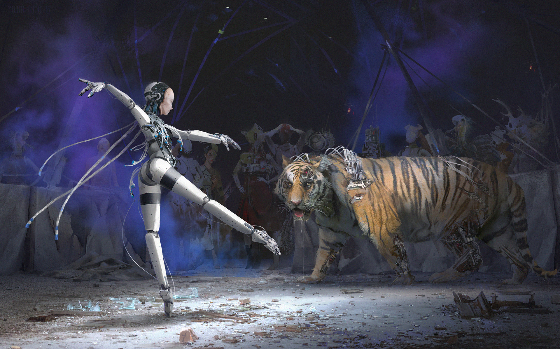 Sci Fi Cyborg HD Wallpaper | Background Image