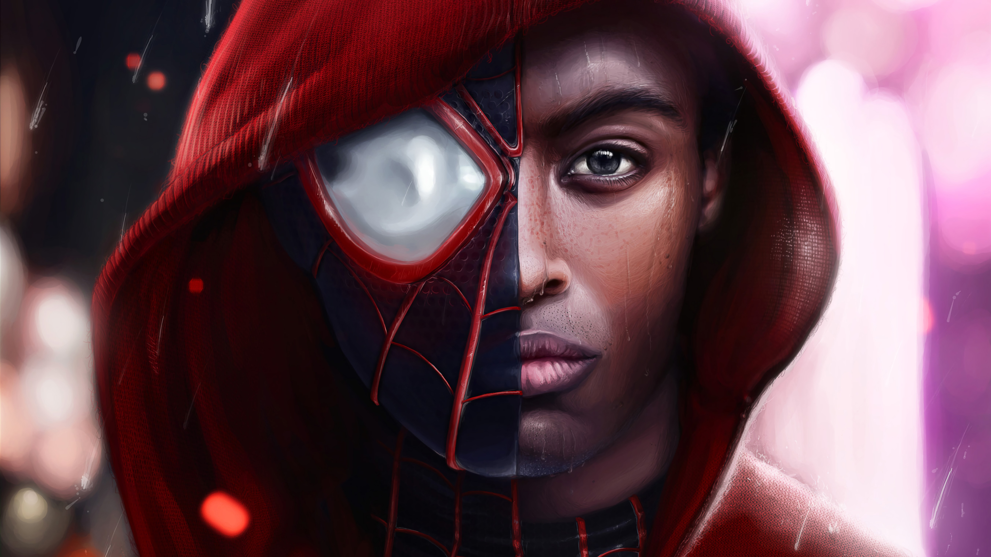 Spider-Man: Into The Spider-Verse 4k Ultra HD Wallpaper by mirkostoedter