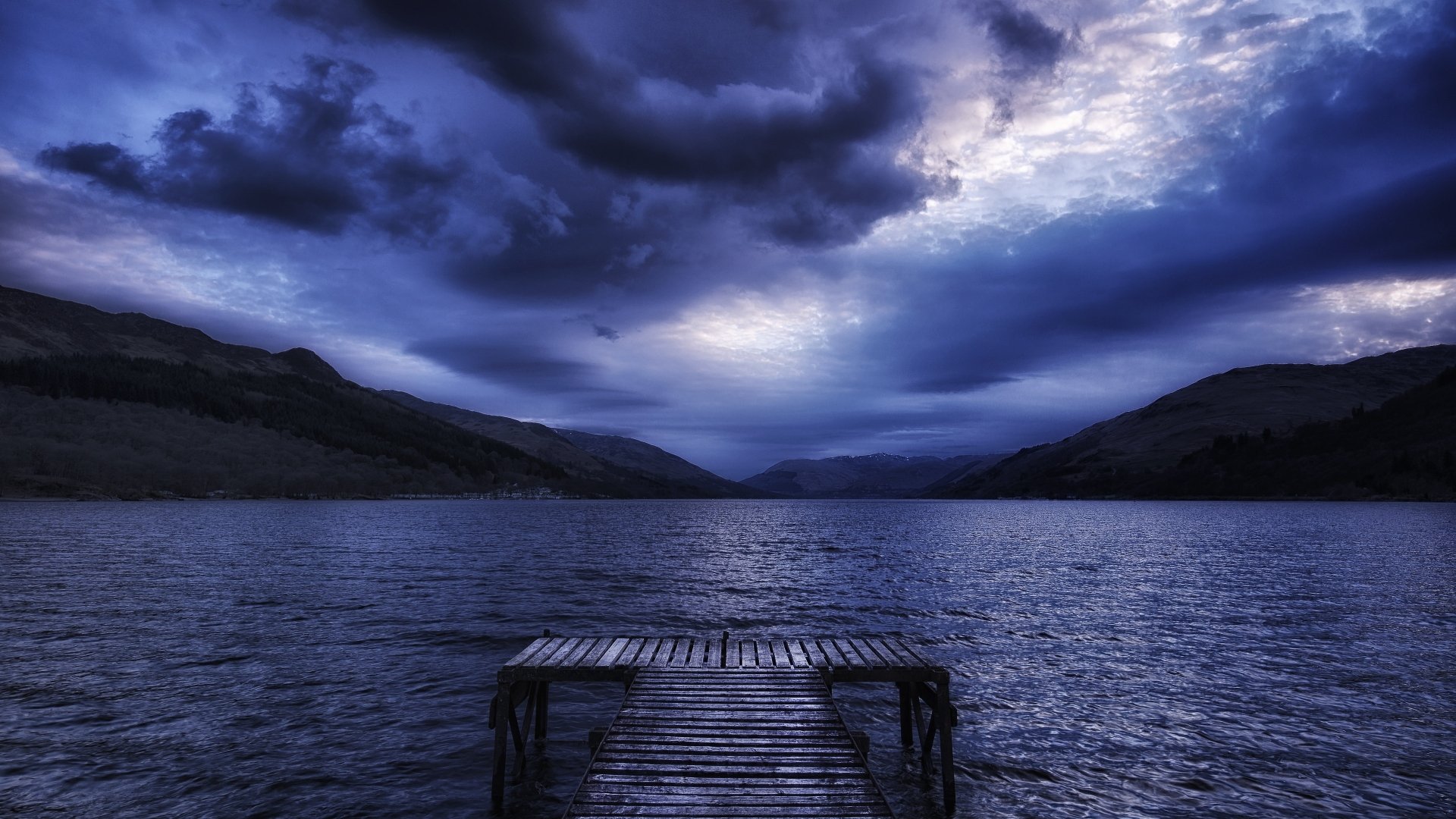 Download Pier Sky Cloud Photography Lake 4k Ultra Hd Wallpaper